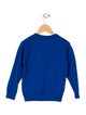 Versace toddler boys' blue and white sweatshirt