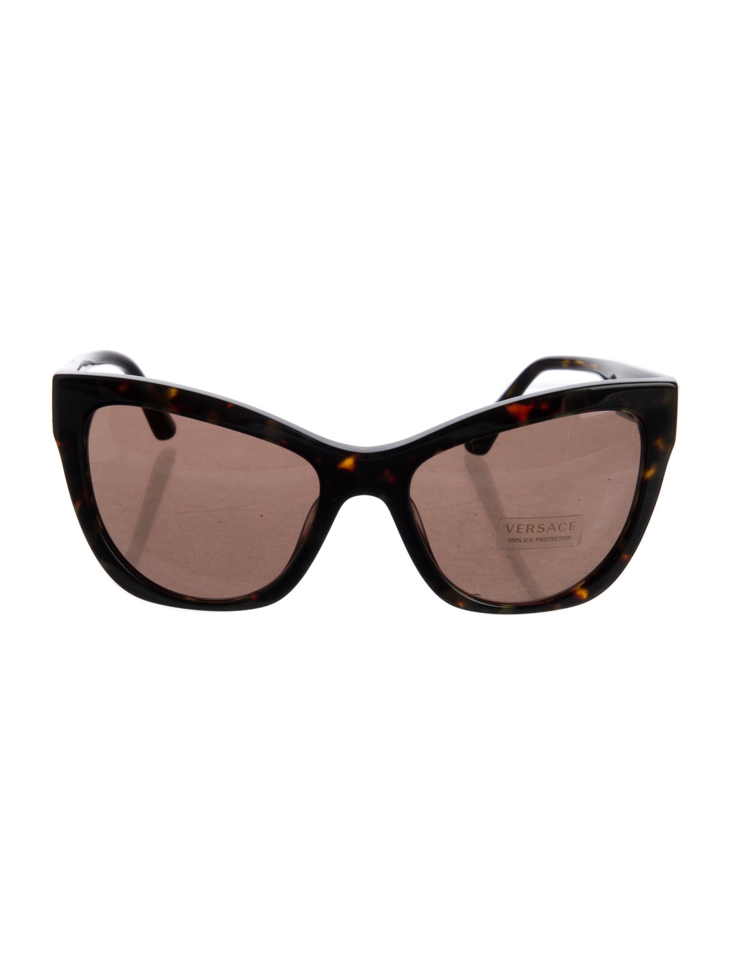 Versace Cat-Eye Mirrored Sunglasses