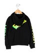 Versace Graphic Zip-Up Sweater