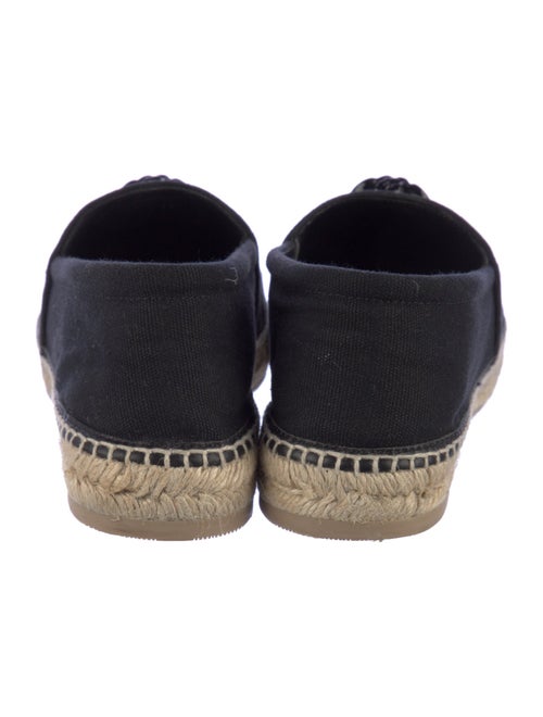 Versace Medusa Insignia Canvas Espadrilles