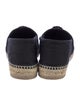 Versace Medusa Insignia Canvas Espadrilles