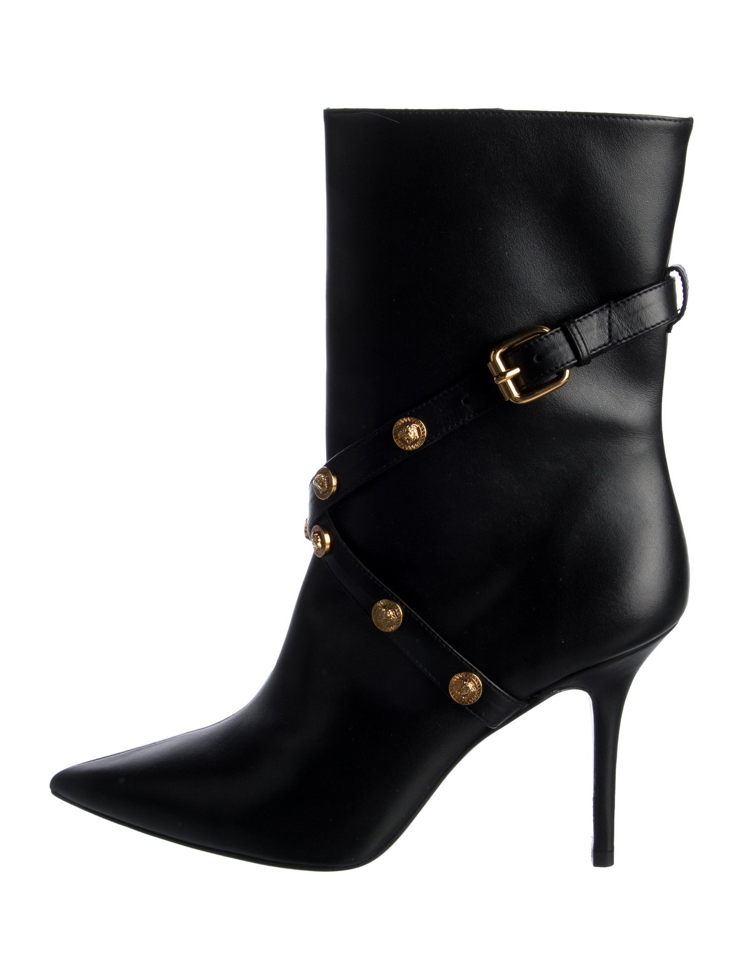 Versace Leather Boots w/ Tags