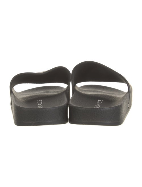 Versace Rubber Graphic Print Slides