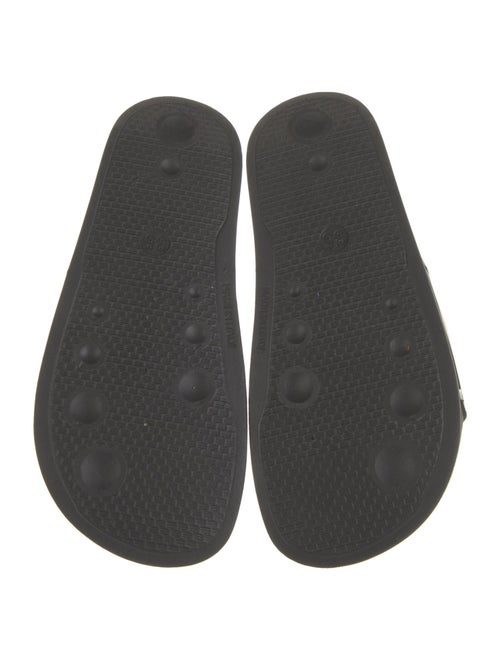 Versace Rubber Graphic Print Slides