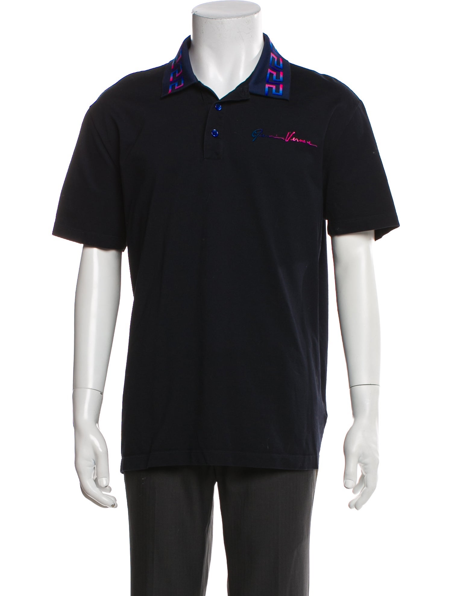 Versace Medusa Insignia Short Sleeve Shirt