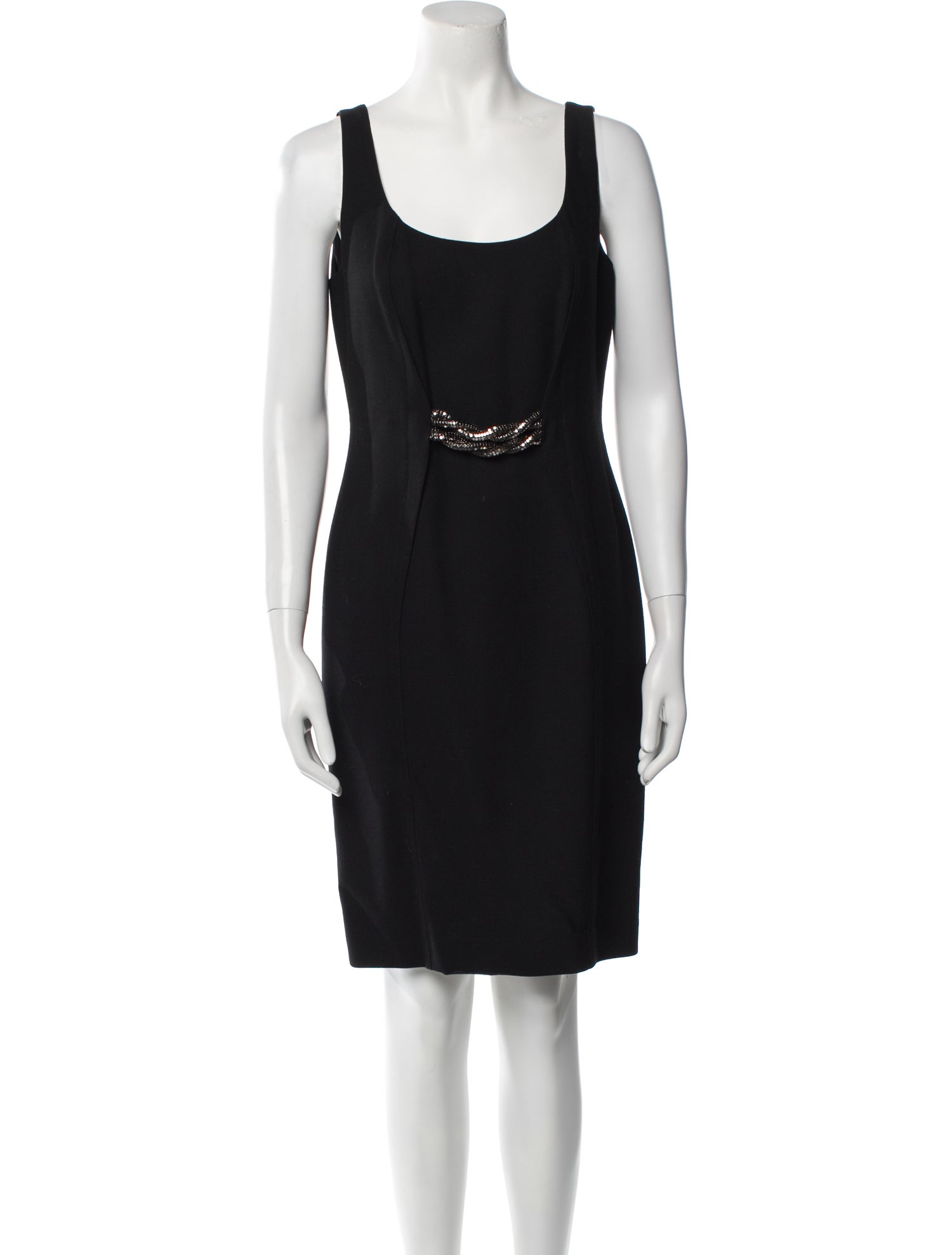 Versace Wool Knee-Length Dress