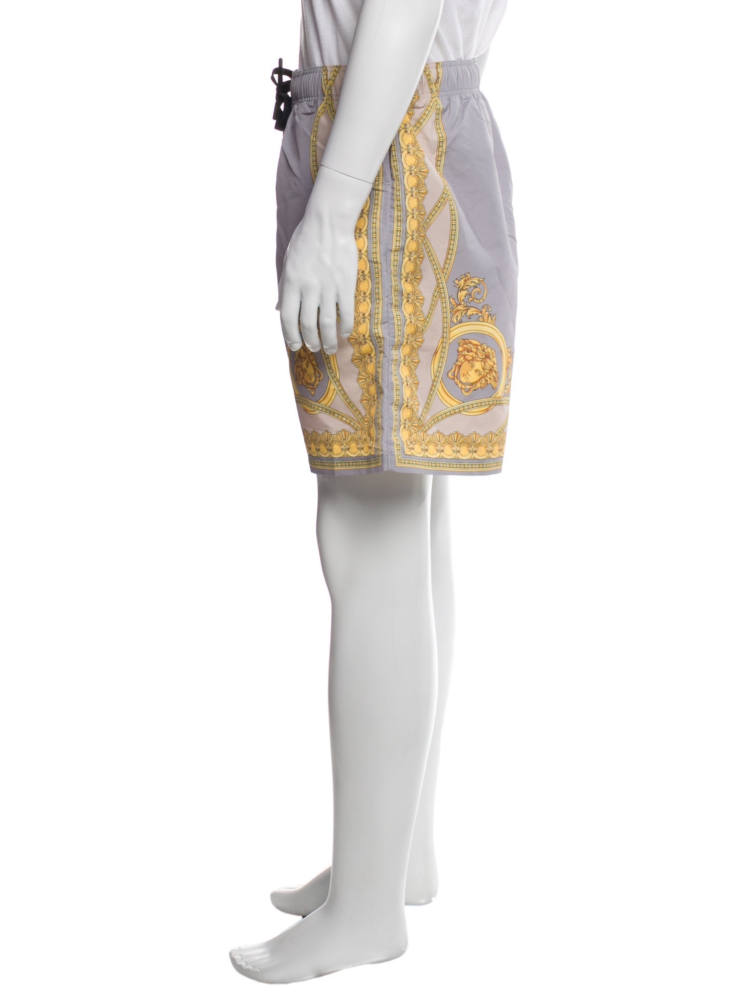 Versace Graphic Print Swim Trunks w/ Tags