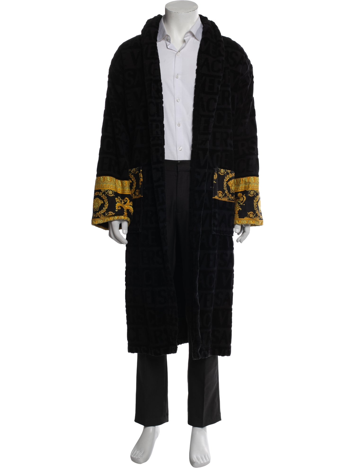 Versace Printed Robe