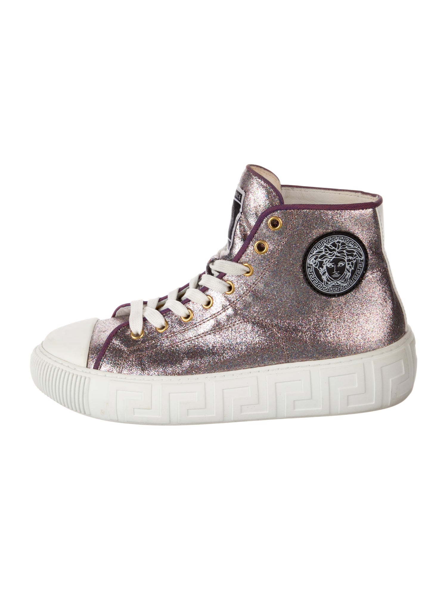 Versace Glitter Sneakers