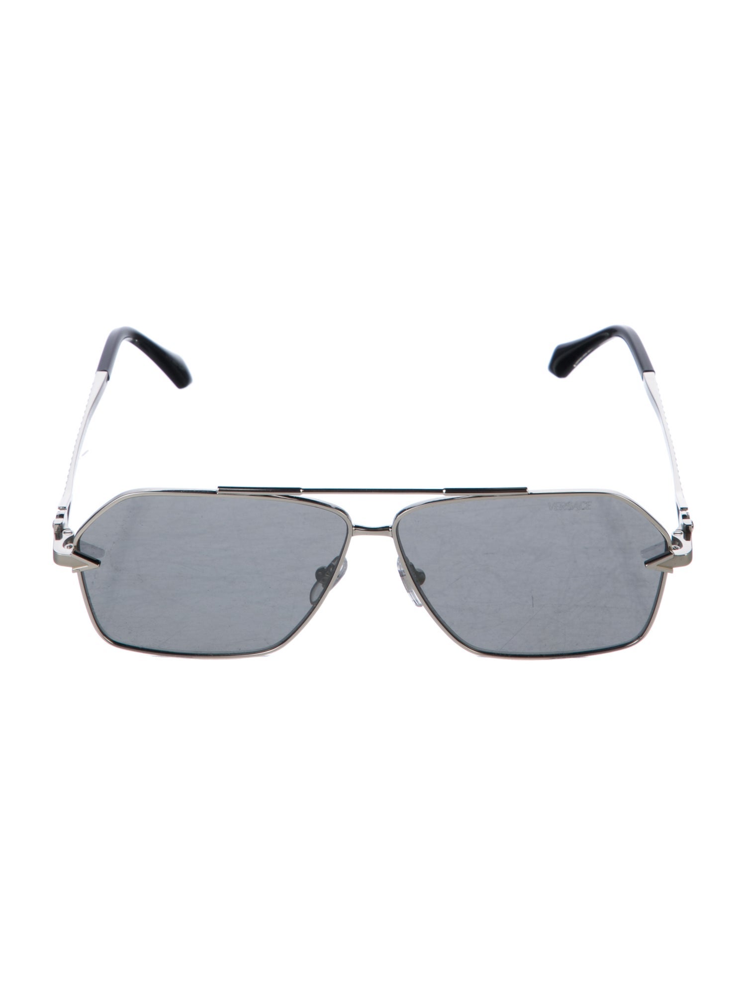 Versace Aviator Tinted Sunglasses