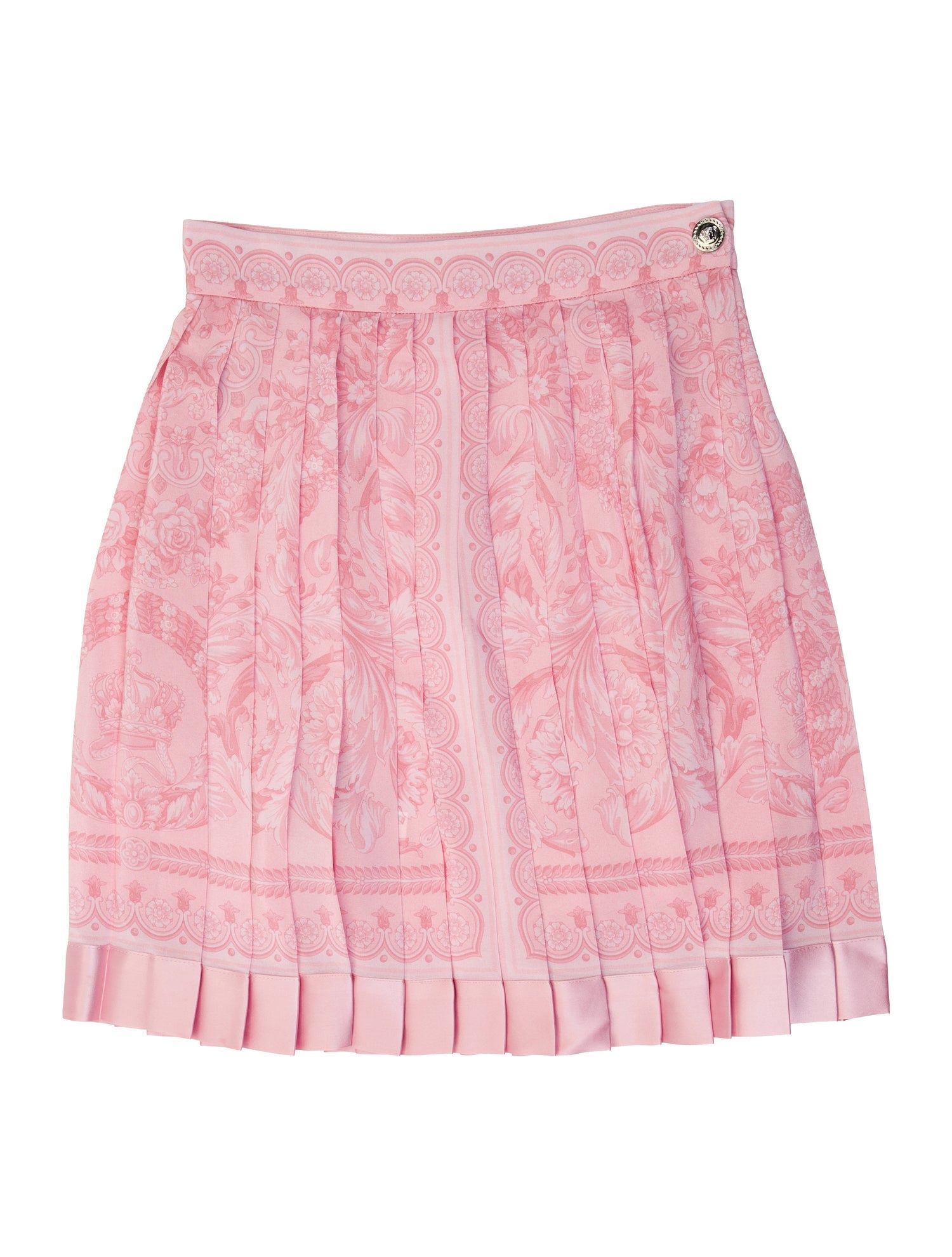 Versace Silk Mini Skirt