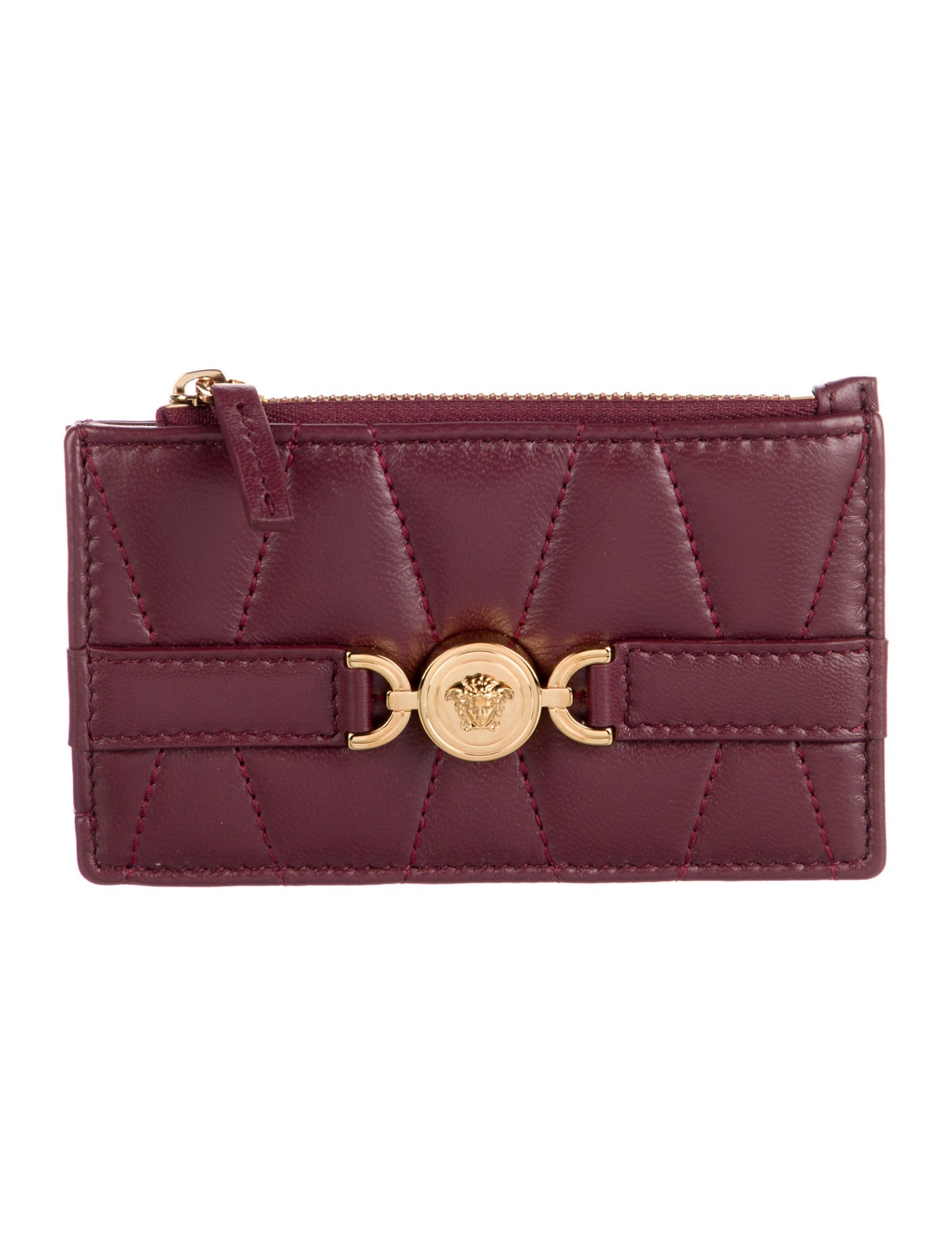 Versace Medusa Insignia Leather Wallet