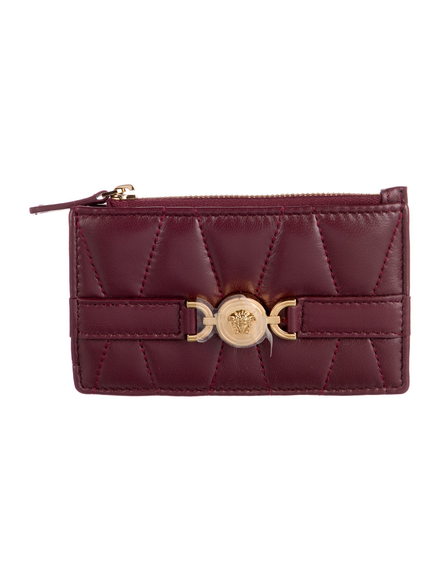 Versace Medusa Insignia Leather Wallet w/ Tags