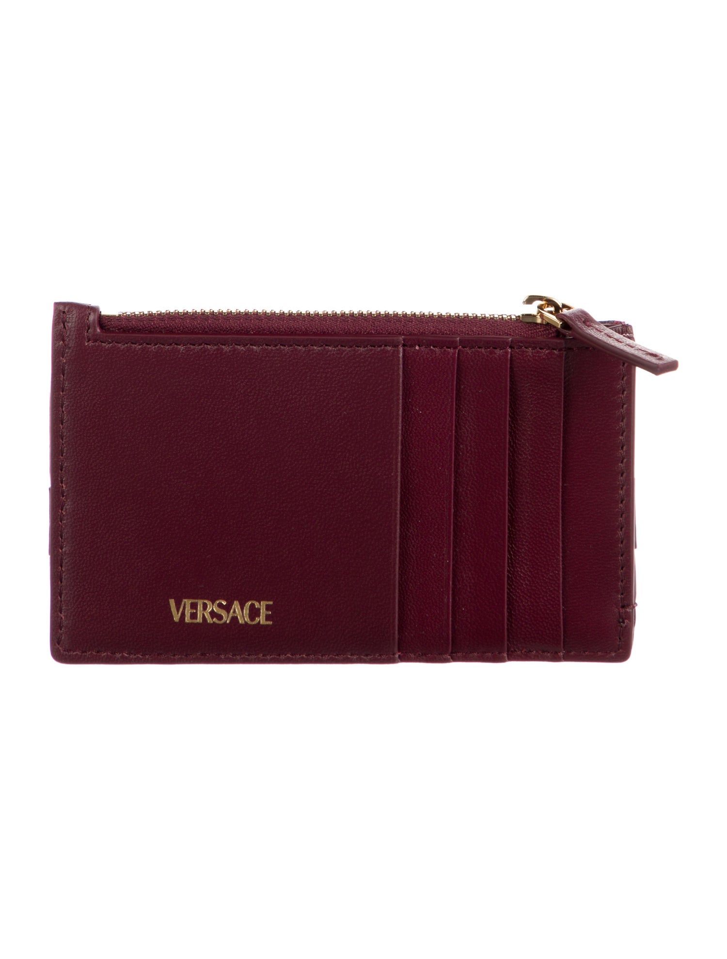 Versace Medusa Insignia Leather Wallet w/ Tags