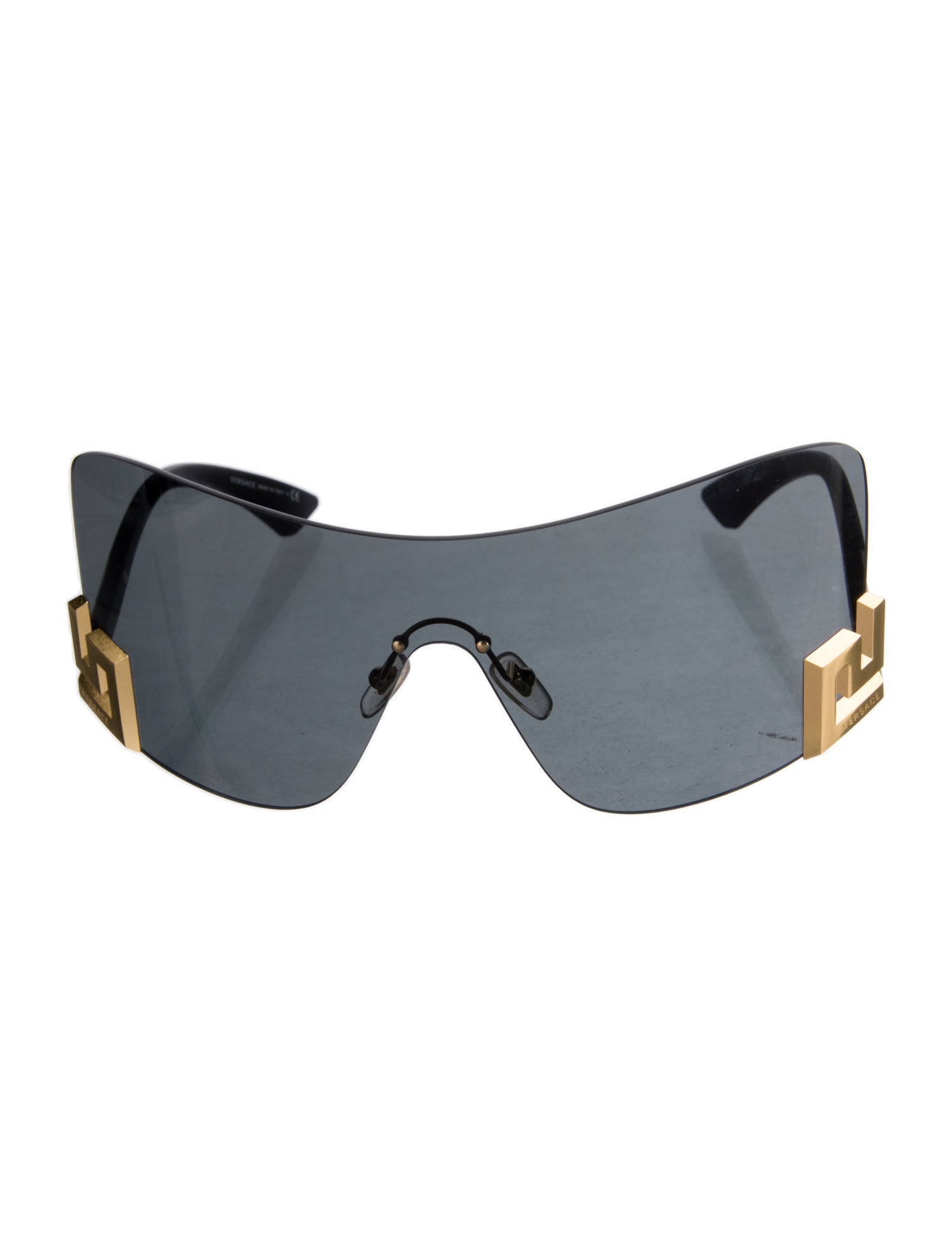 Versace Shield Tinted Sunglasses