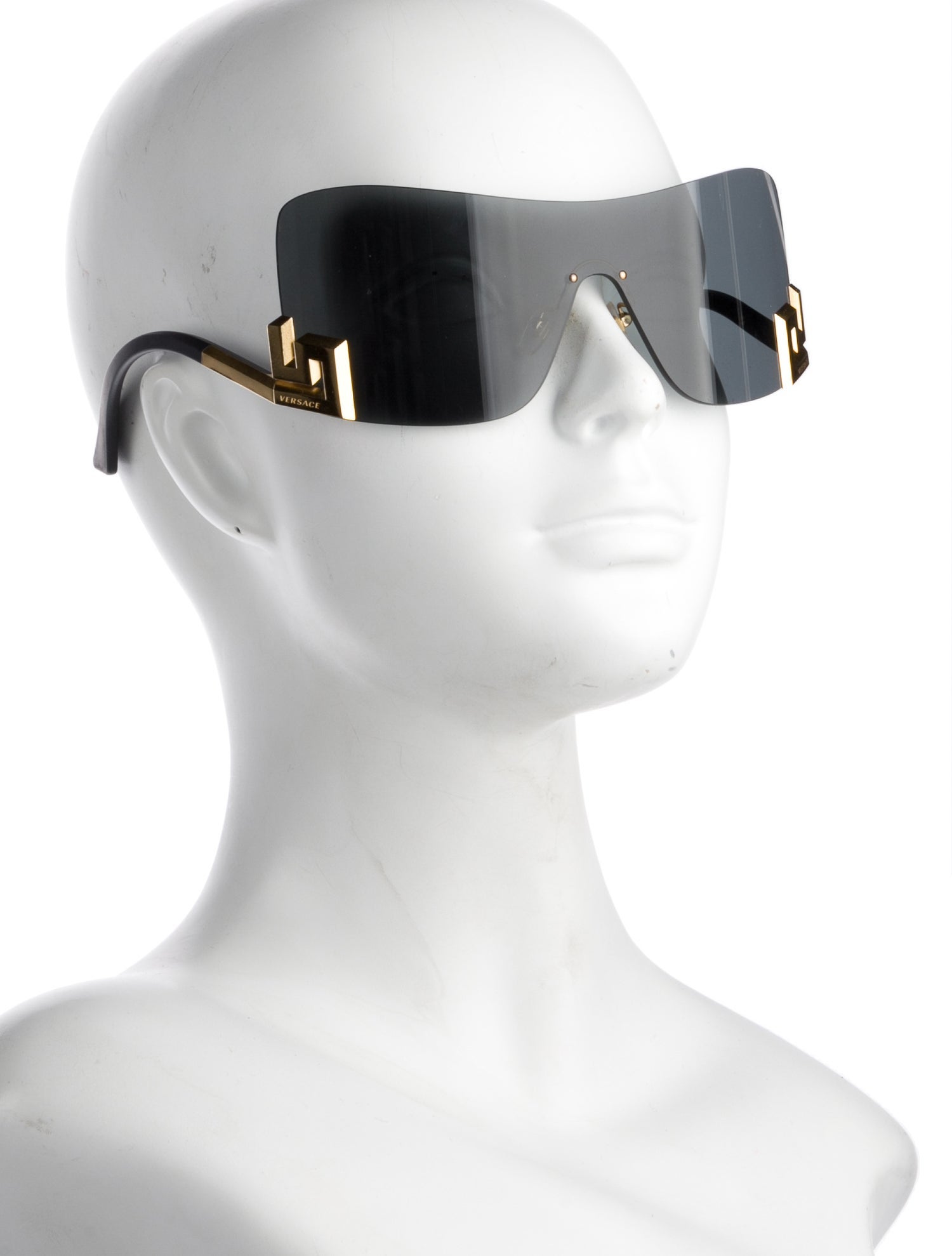 Versace Shield Tinted Sunglasses