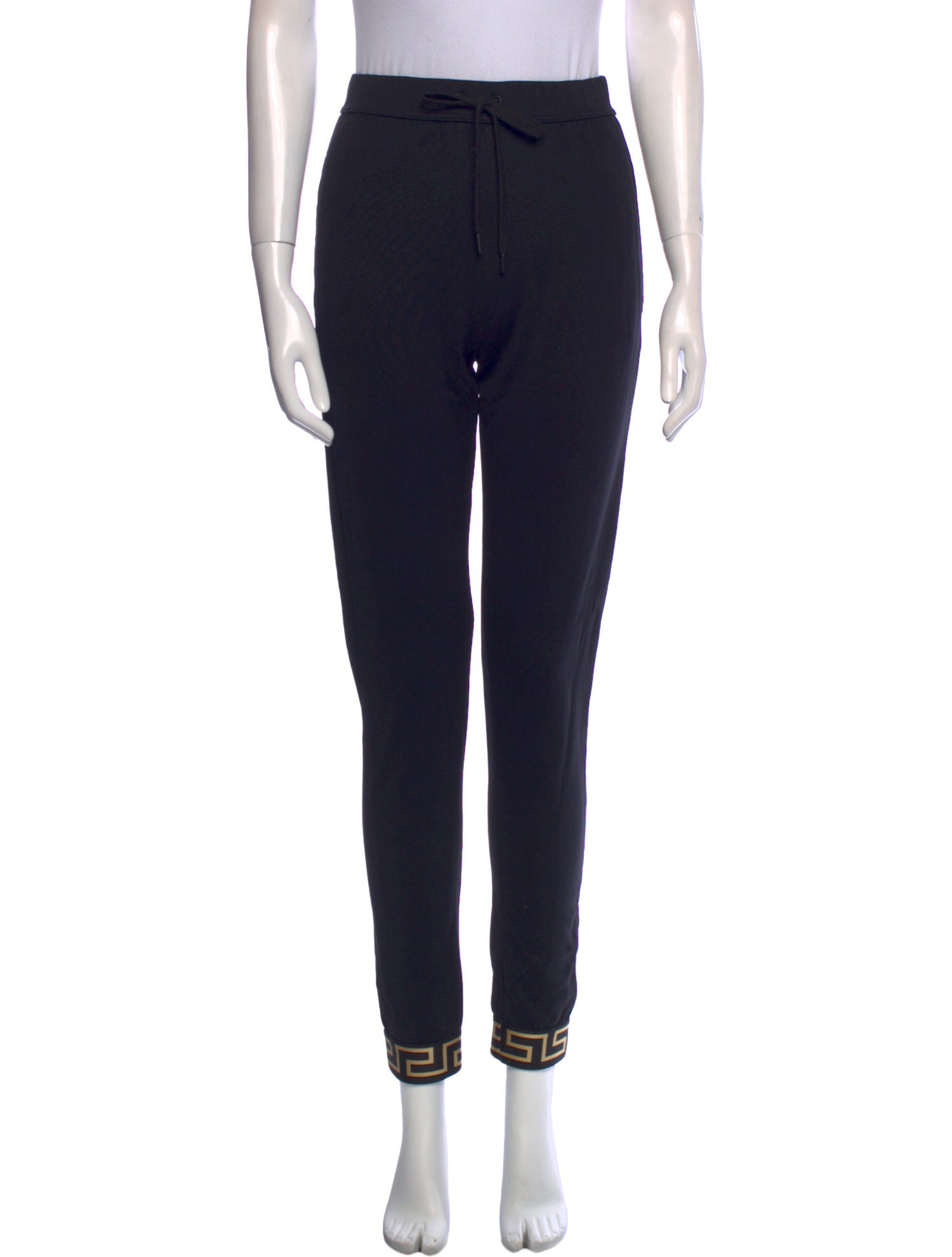 Versace Nylon Skinny Leg Pants