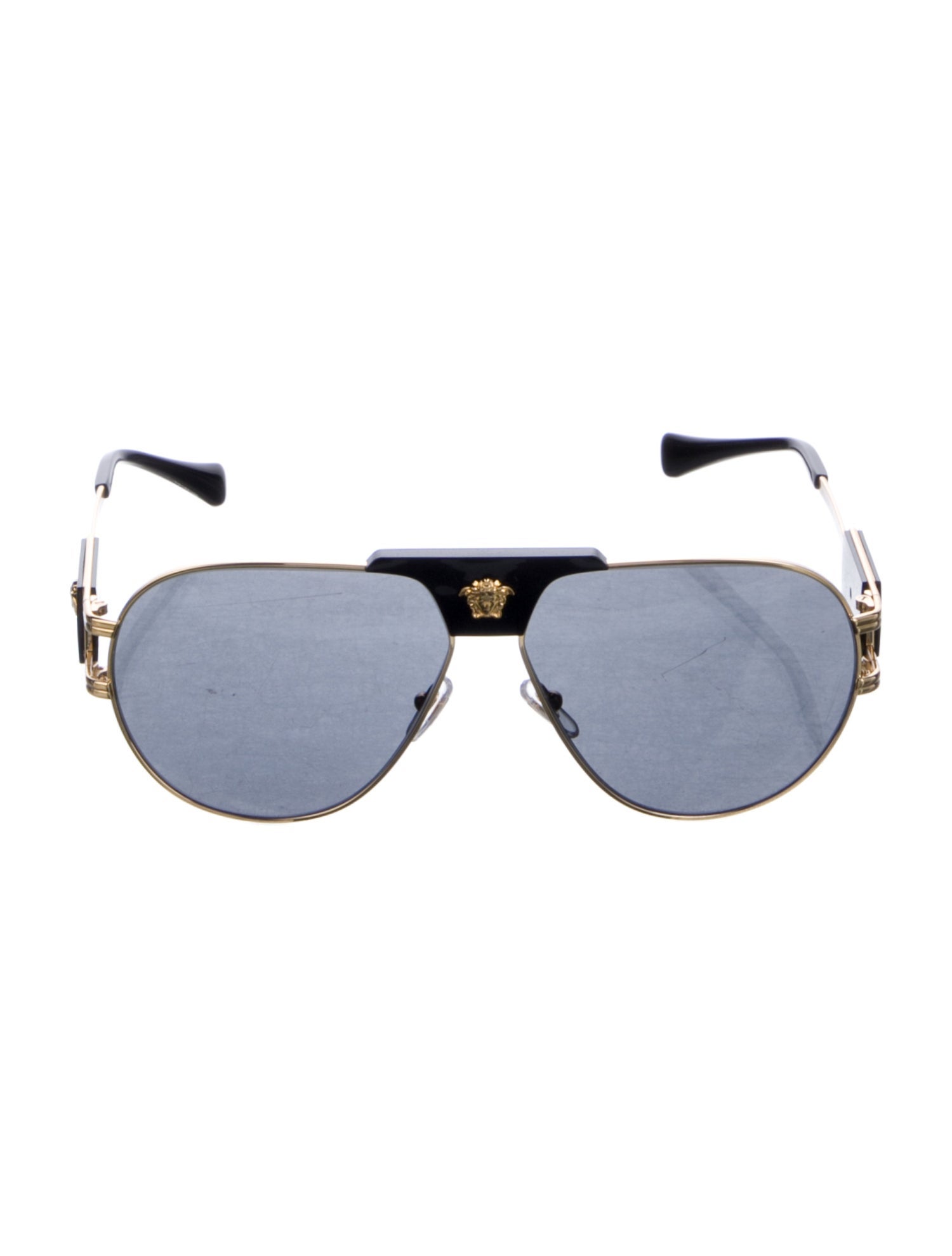 Versace Aviator Tinted Sunglasses