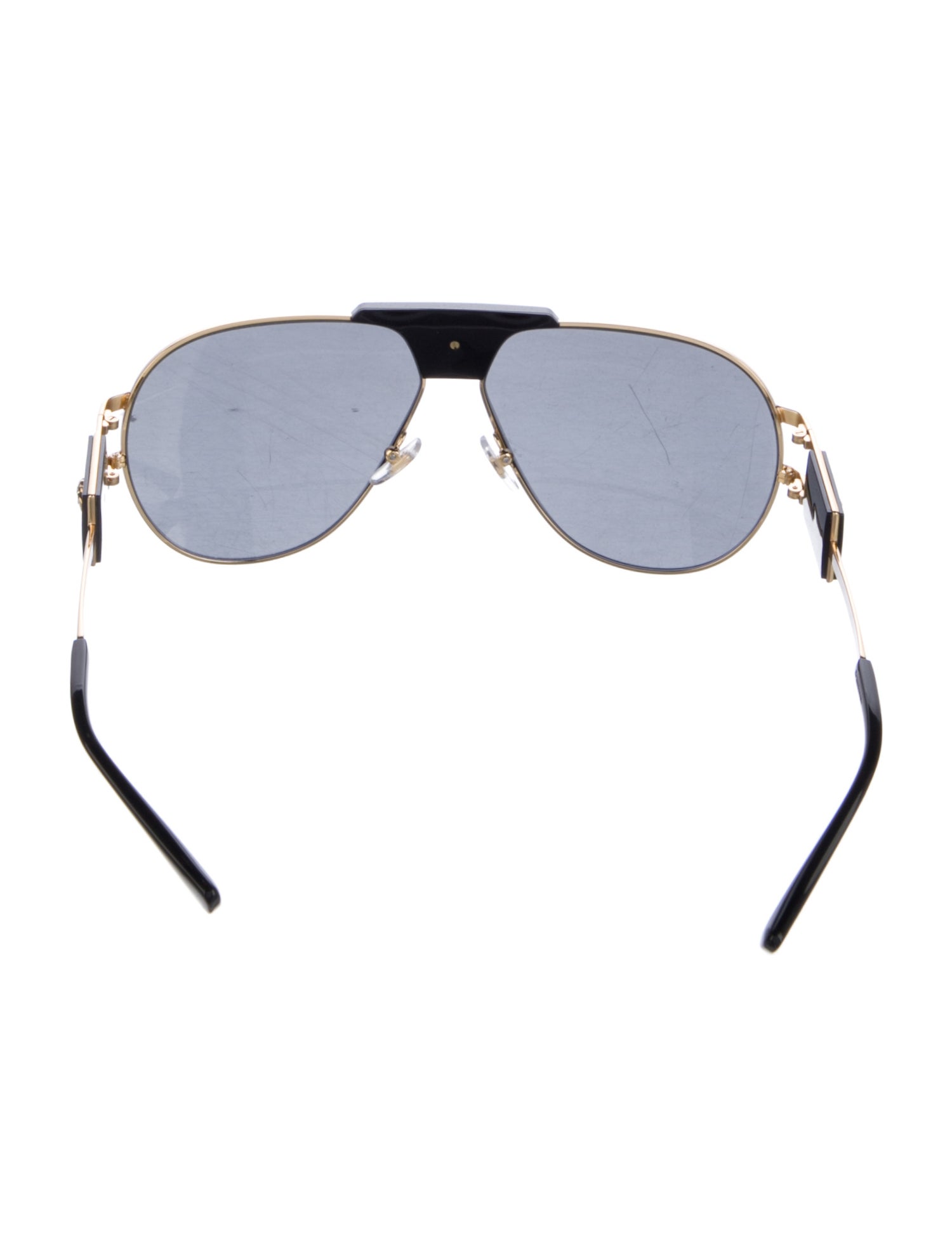 Versace Aviator Tinted Sunglasses