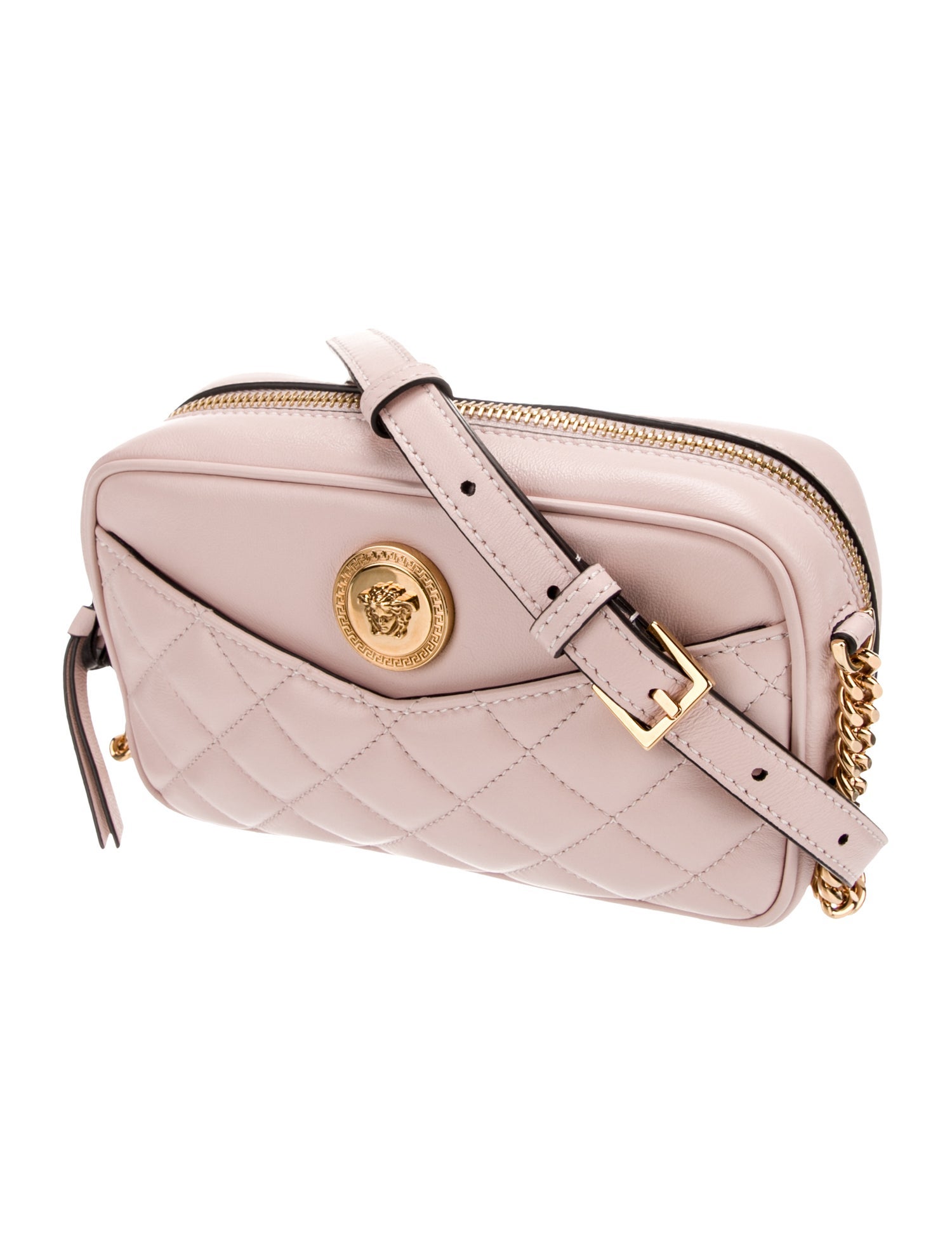 Versace Leather Crossbody Bag