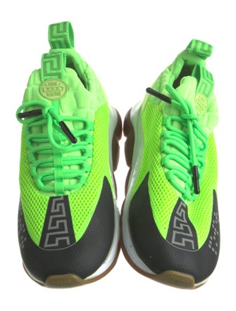 Versace Mesh Printed Sneakers