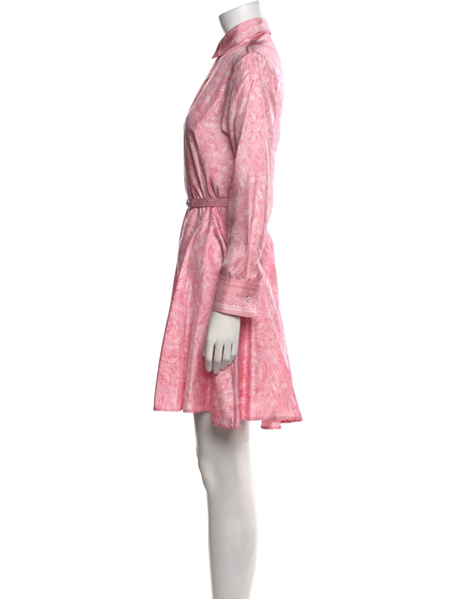 Versace Silk Knee-Length Dress