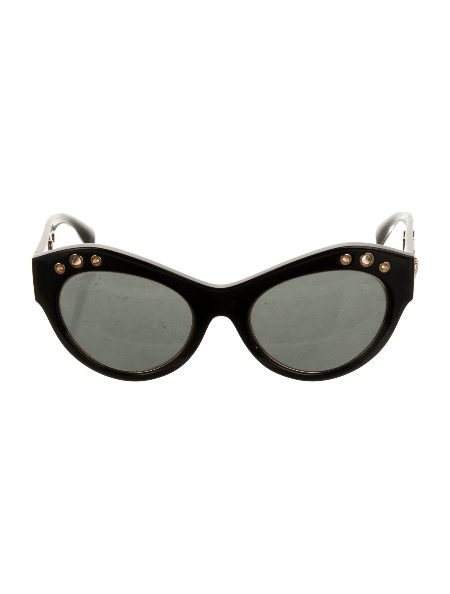 Versace Medusa Insignia Cat-Eye Sunglasses