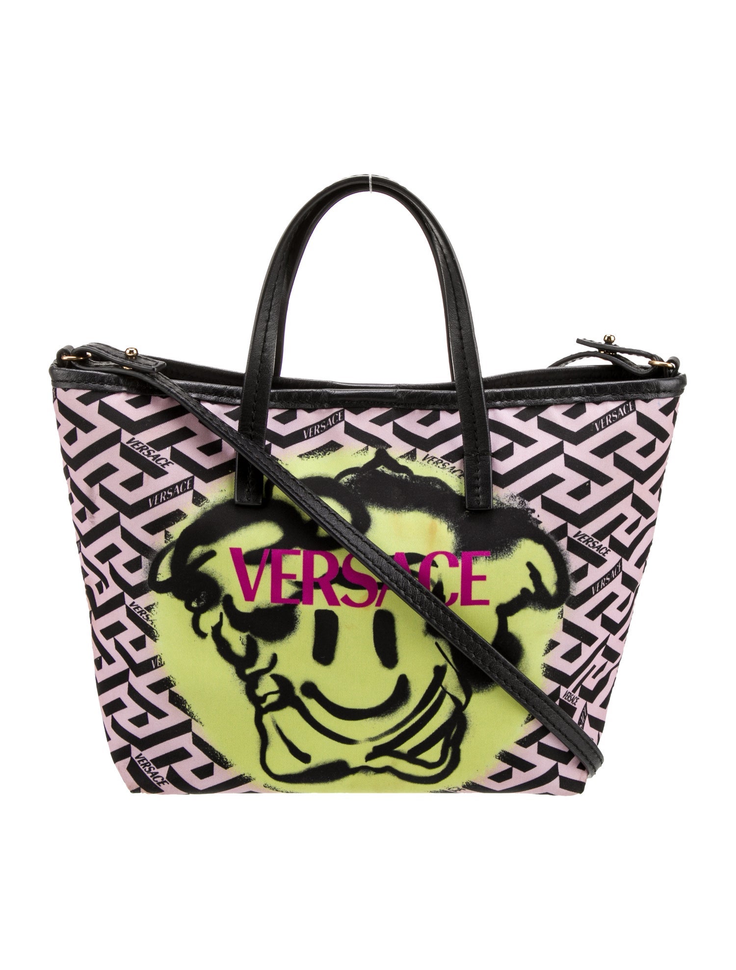 Versace Nylon Tote