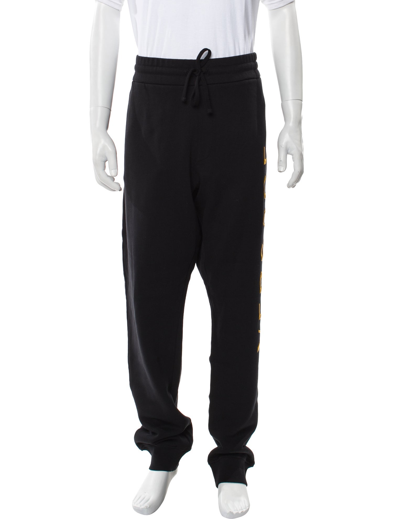 Versace Embroidered Accent Lounge Bottoms