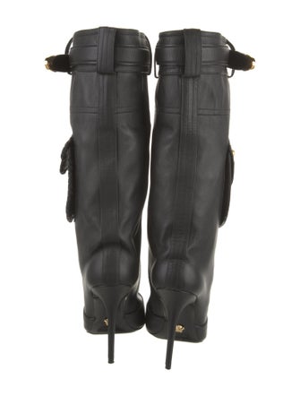 Versace Leather Boots