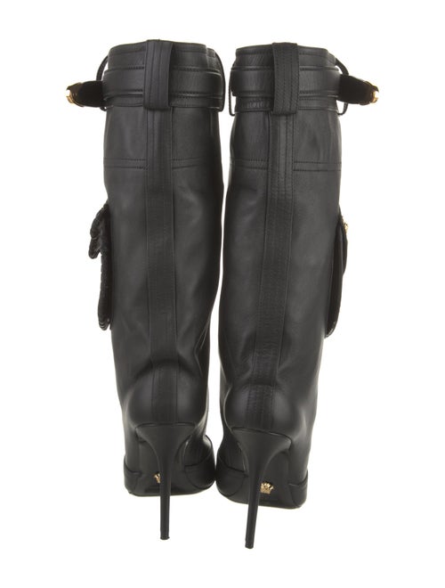 Versace Leather Boots