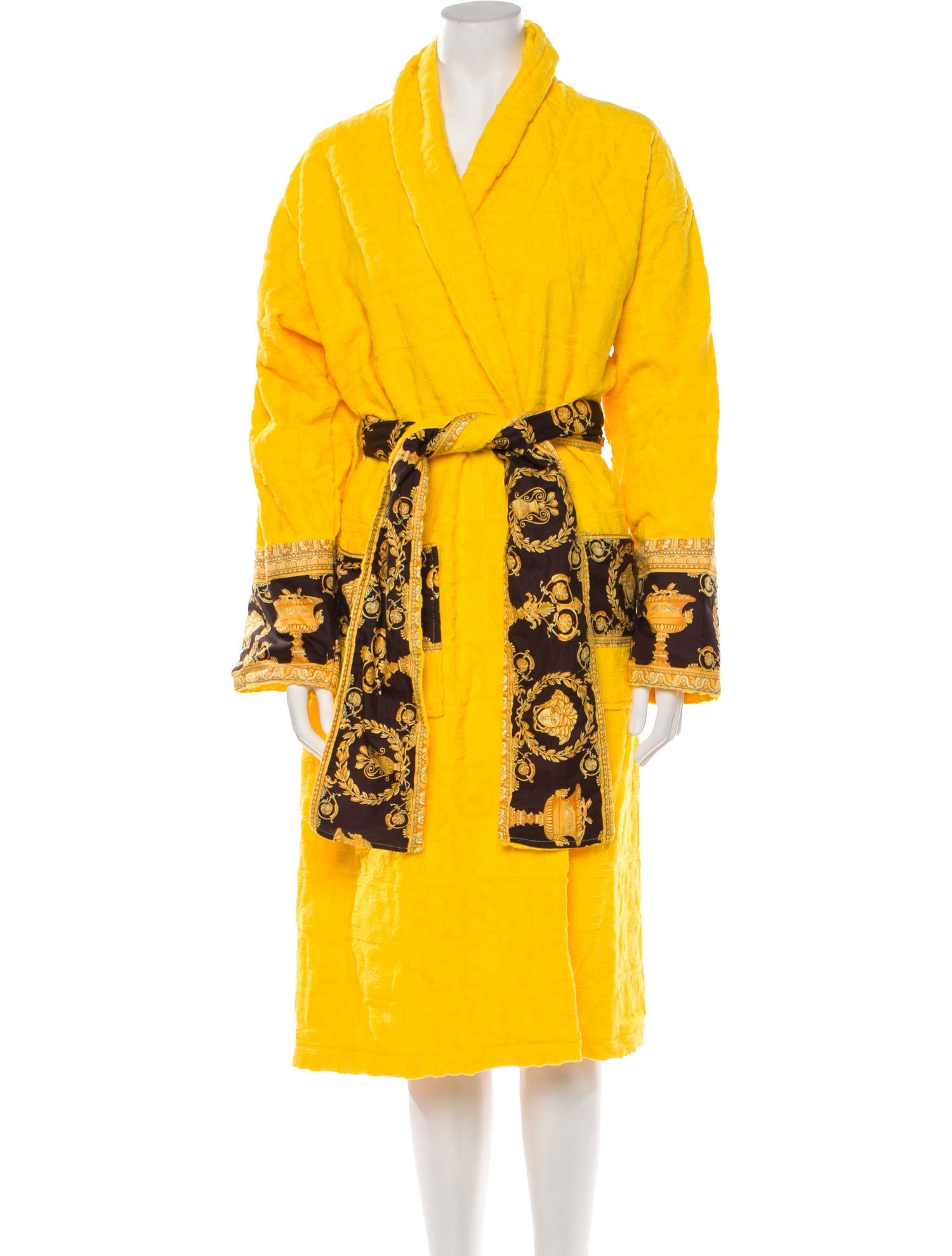 Versace Graphic Print Robe