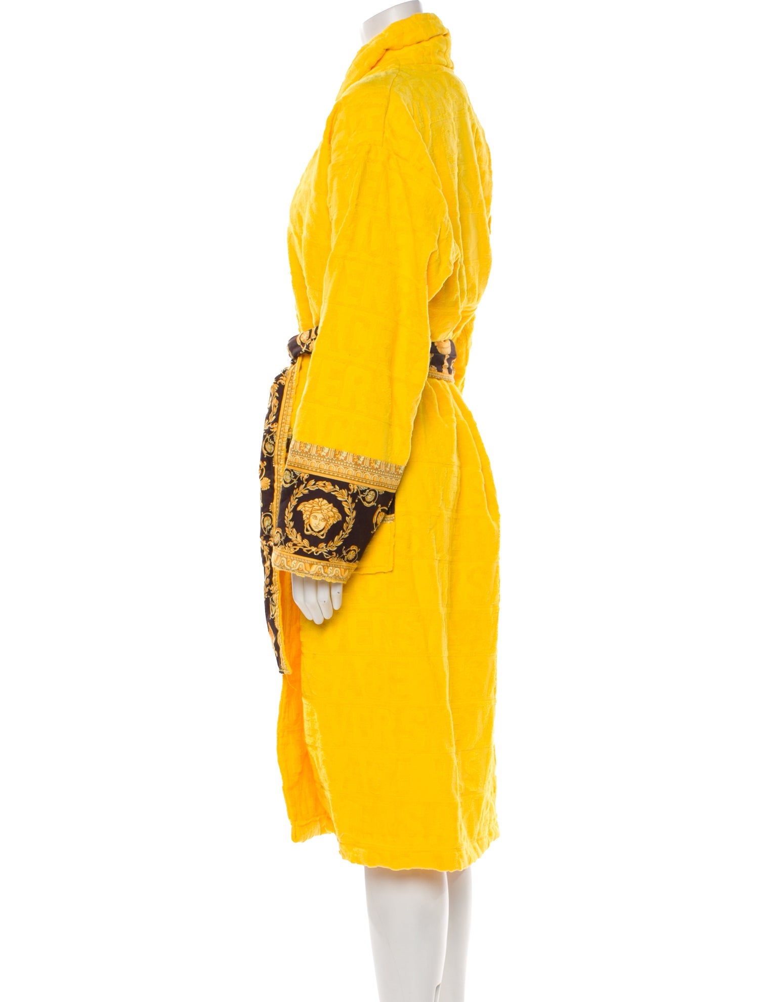 Versace Graphic Print Robe