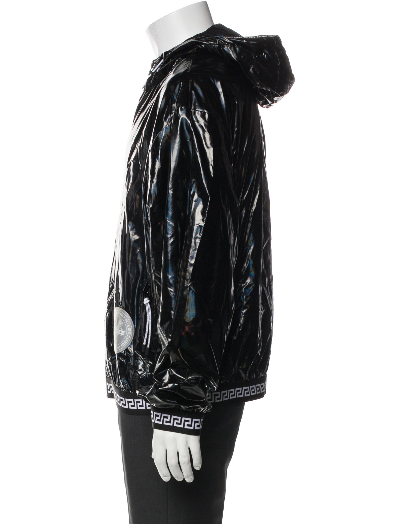 Versace Graphic Print Windbreaker