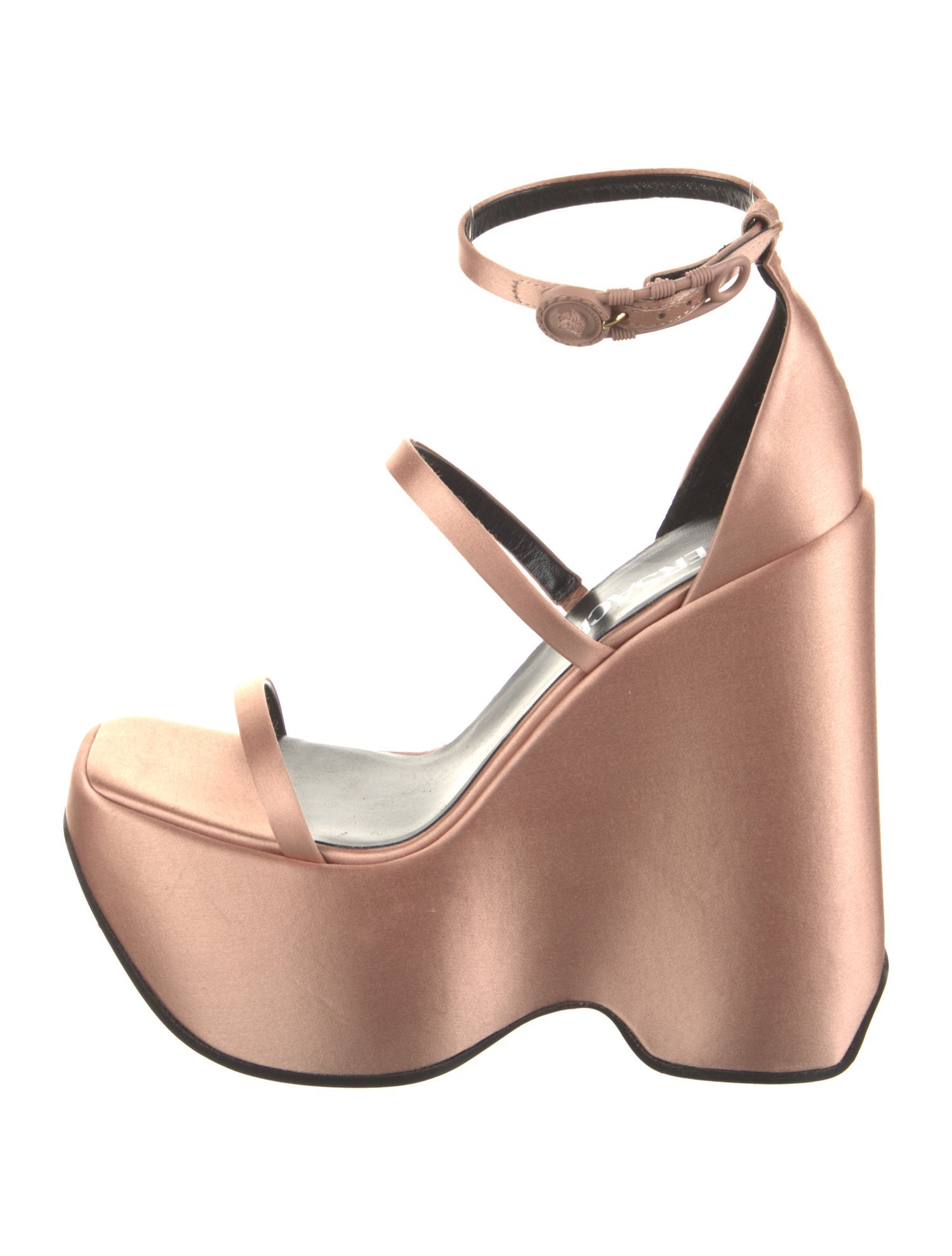 Versace Satin Sandals