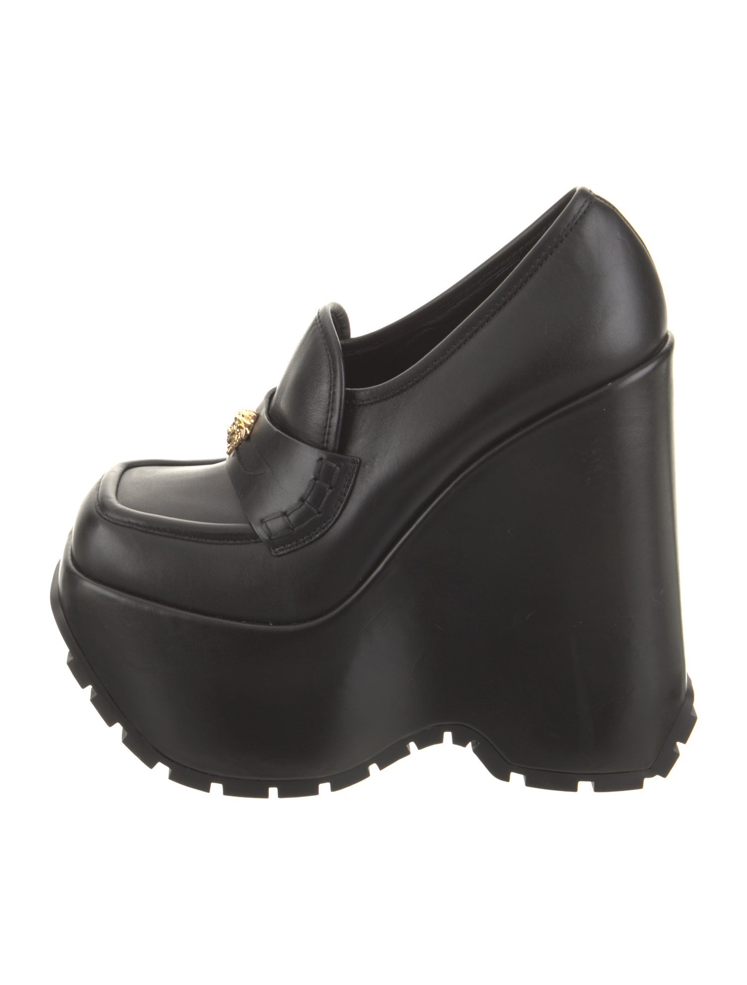 Versace Leather Pumps