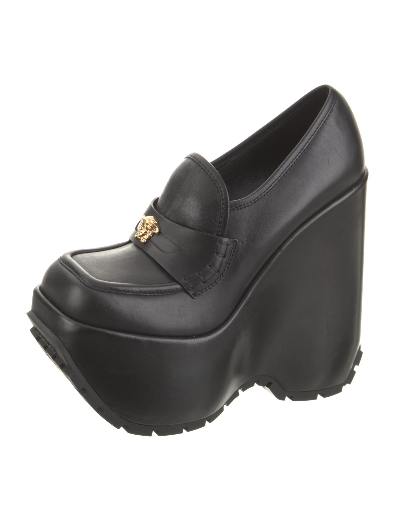 Versace Leather Pumps