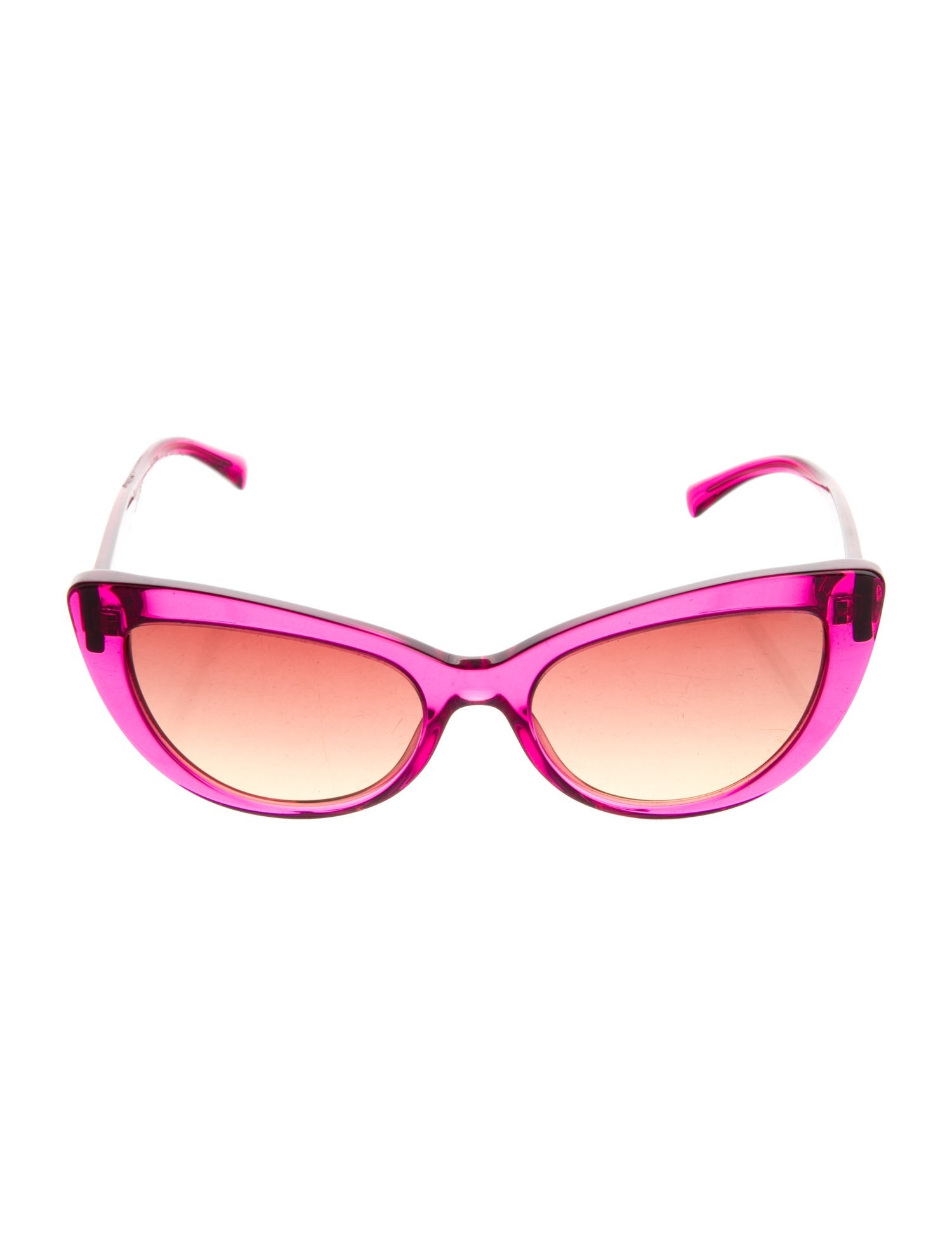 Versace Cat-Eye Tinted Sunglasses