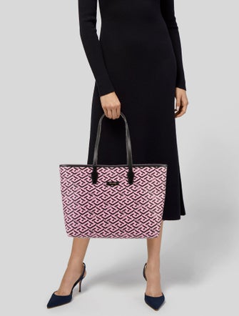 Versace Canvas Tote