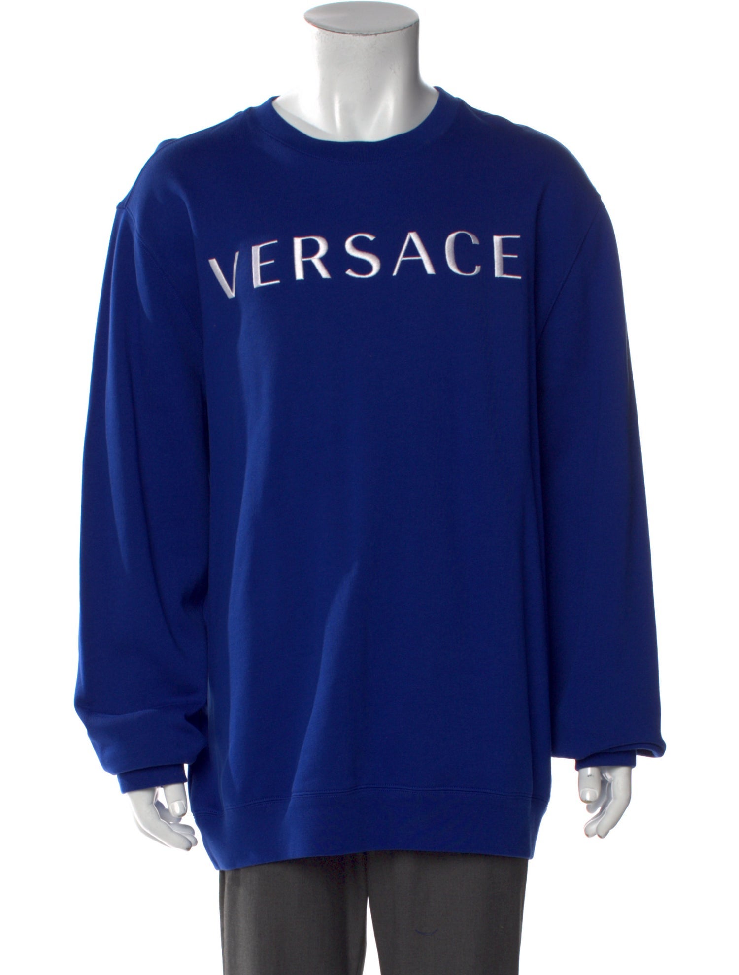 Versace Graphic Print Crew Neck Pullover w/ Tags