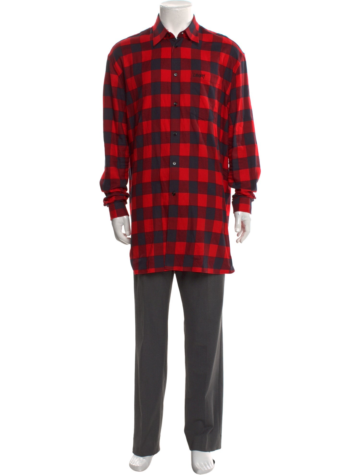 Versace Medusa Insignia Long Sleeve Shirt