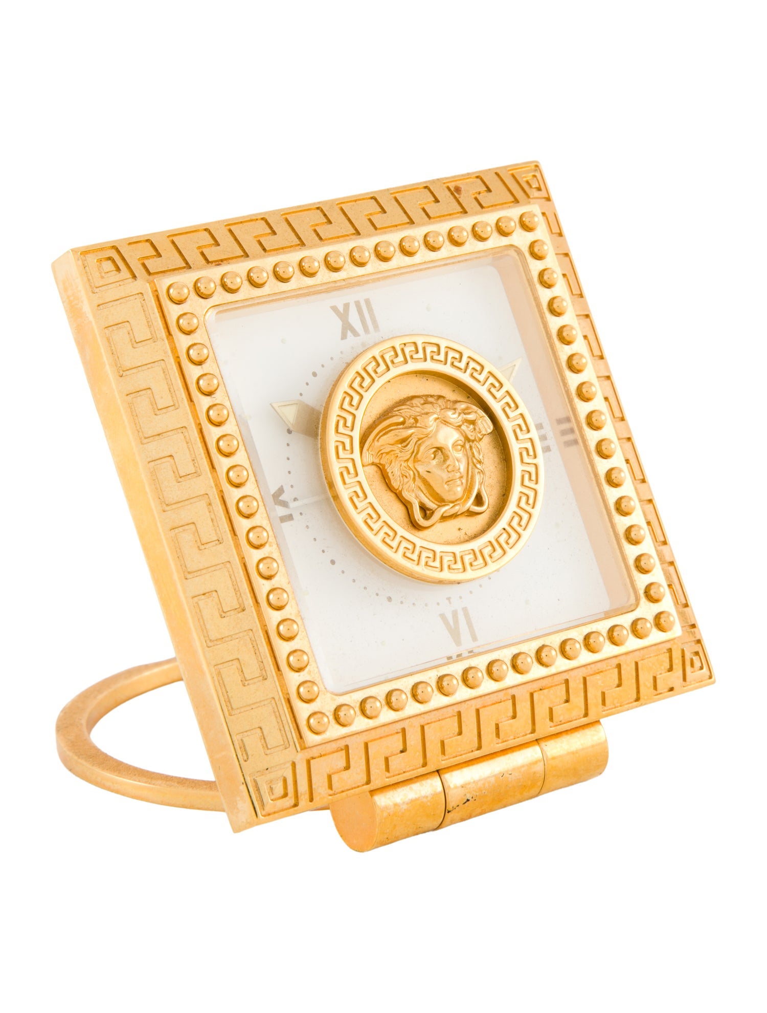 Versace Medusa Desk Clock