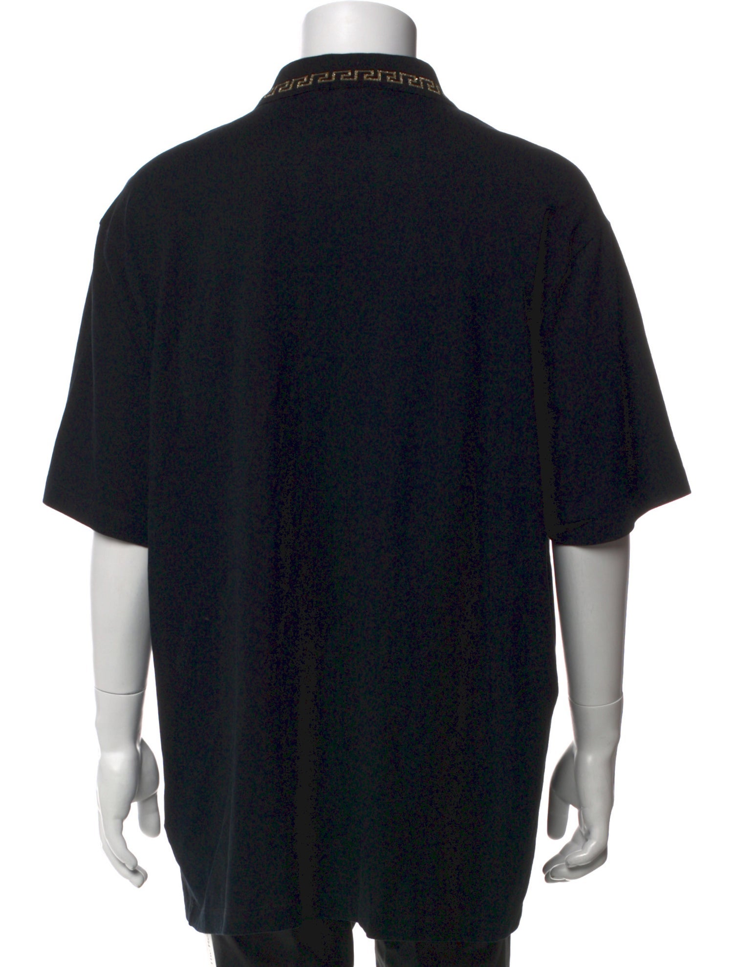 Versace Collar Short Sleeve Polo Shirt