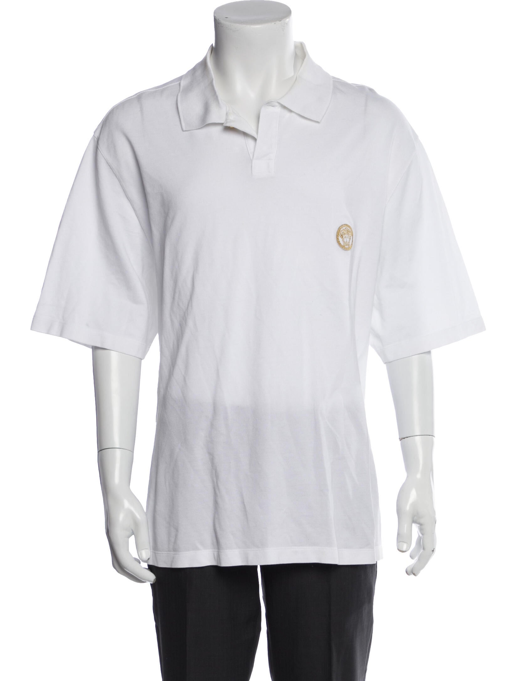 Versace Collar Short Sleeve Polo Shirt