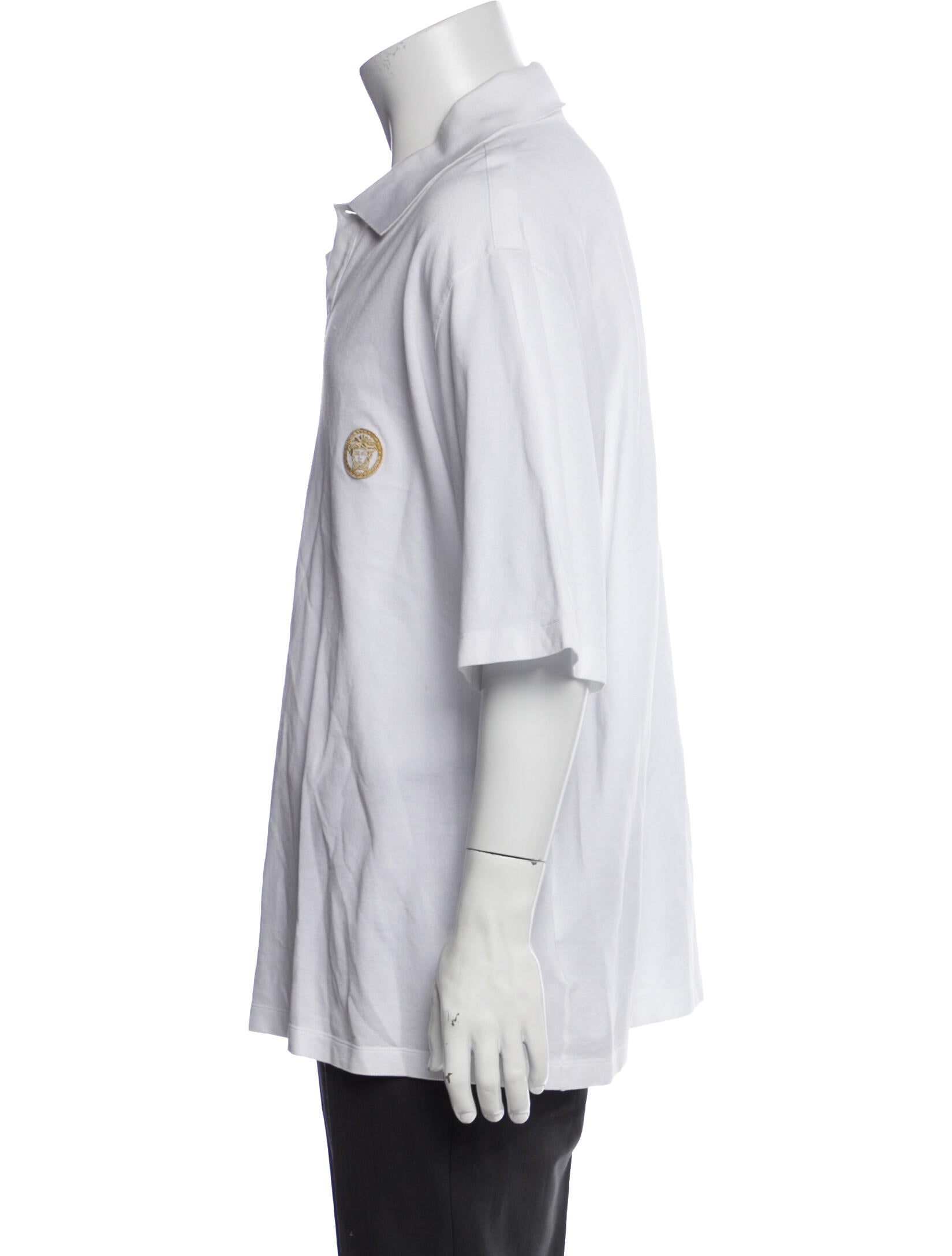 Versace Collar Short Sleeve Polo Shirt