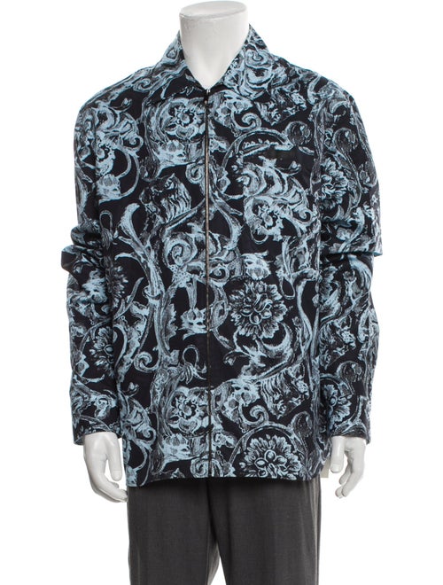 Versace Printed Trucker Jacket
