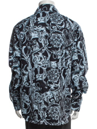 Versace Printed Trucker Jacket