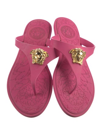 Versace Rubber Flip Flops