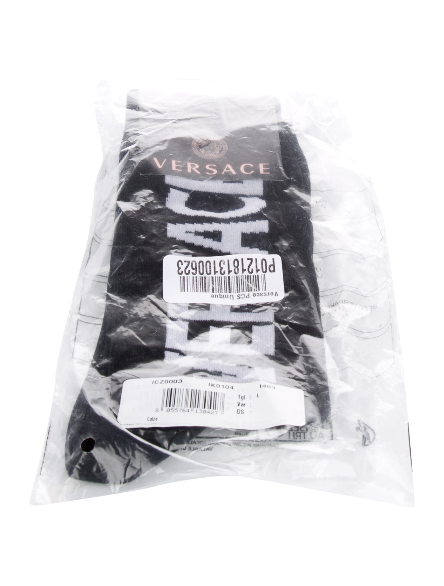 Versace Socks w/Tags