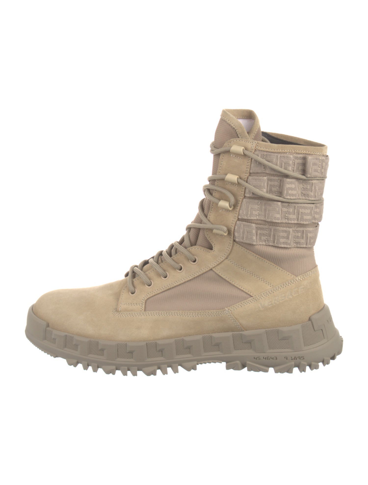Versace Suede Hiking Boots